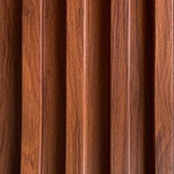 Charcoal Louvers - Modern Wall Design